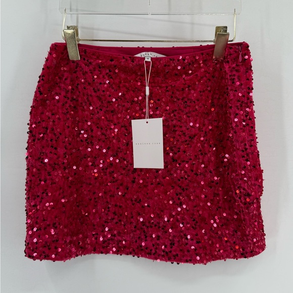 Endless Rose Women's Sequins Velvet Skirt size medium NWT - Picture 2 of 7
